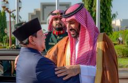 Pertemuan Presiden Prabowo dan Pangeran MBS Berlangsung Hangat di Jeddah