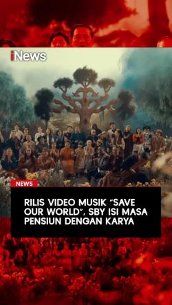 SBY Luncurkan Video Musik Save Our World, Dinyanyikan Bersama 35 Musisi