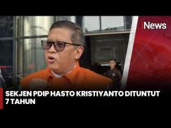 Jaksa KPK Tuntut Hasto Kristiyanto 7 Tahun Penjara atas Dugaan Suap PAW DPR dan Perintangan Penyidikan