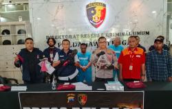 Polda Jateng Tangkap Komplotan Perampok Spesialis Bobol Minimarket