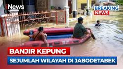 Kabar Terbaru Banjir Jabodetabek, 9 Ribu Orang Mengungsi