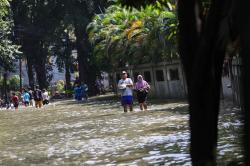Banjir Jakarta Berangsur Surut, Tersisa 17 RT yang Masih Terendam