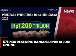 Miris, 571.000 Rekening Bansos Digunakan untuk Judol