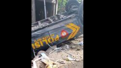 Mobil Patroli Polisi Tabrak Sejumlah Kendaraan di Dompu, 6 Orang Dilarikan ke RS<