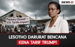 Infografis Lesotho Darurat Bencana Kena Tarif Trump 50 Persen!