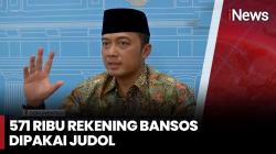 517.000 Rekening Bansos Dipakai Judi Online