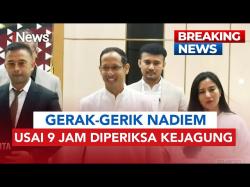 Nadiem Makarim Irit Bicara usai Diperiksa Kejagung 9 Jam terkait Korupsi Chromebook