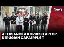 Kejagung Tetapkan 4 Tersangka Korupsi Laptop Rp9,9 Triliun