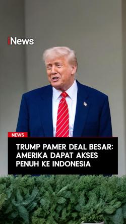 Trump Pamer Deal Besar: Amerika Serikat Dapat Akses Penuh ke Indonesia