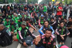 Ojol Gelar Demo, Begini Tanggapan Grab 