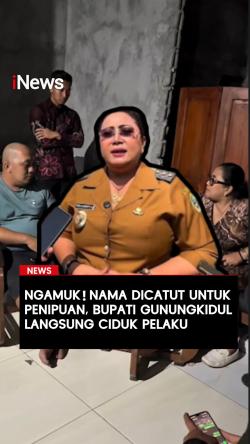 Ngamuk Nama Dicatut untuk Penipuan Bupati Gunung