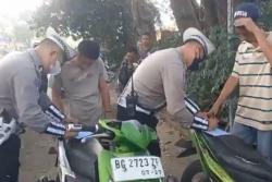 Terjaring Operasi Patuh Musi di Palembang, Pengendara Ngamuk Tolak Ditilang<