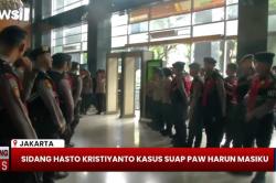 Sidang Duplik Hasto Hari Ini, 4 Kelompok Massa Beri Dukungan