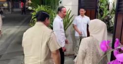 Prabowo Sowan ke Jokowi Sebelum Hadiri Kongres PSI
