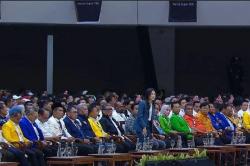 Angela Tanoesoedibjo Tampil Anggun saat Hadiri Kongres PSI 2025 di Solo<