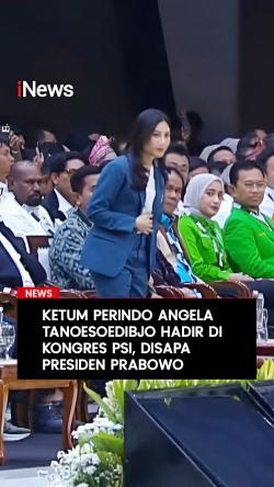 Ketum Partai Perindo Angela Tanoesoedibjo Hadir di Kongres PSI