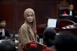 Potret Lesti Kejora Jadi Saksi Sidang MK Soal Hak Cipta