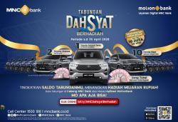 Nikmati Hadiah Fantastis Bersama Tabungan Dahsyat Berhadiah dari MNC Bank