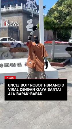 Uncle Bot Robot Humanoid Viral dengan Gaya Santai Ala Bapak-Bapak