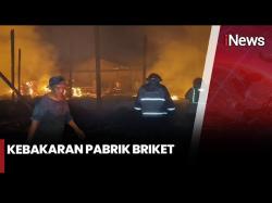 Pabrik Briket Arang di Cirebon Terbakar Hebat, Diduga Akibat Oven Overheat<