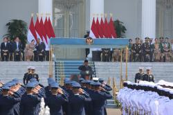Prabowo ke Perwira TNI-Polri yang Dilantik: Bela Rakyat, Kau Anak Kandung Rakyat Indonesia!
