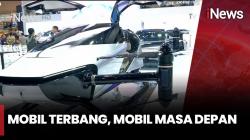 Begini Penampakan Mobil Terbang Asal China yang Dipajang di GIIAS 2025