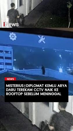 Misterius Diplomat Kemlu Arya Daru Terekam CCTV Naik ke Rooftop sebelum Meninggal