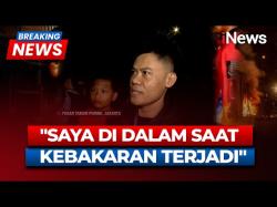 Detik-Detik Kebakaran Pasar Taman Puring: Asap Tebal Membumbung dan Api Menyebar Luas!<