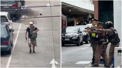 Detik-Detik Menegangkan Penembakan Brutal di Pasar Thailand, Rekaman CCTV Viral! 