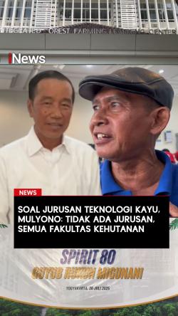 Soal Jurusan Teknologi Kayu, Mulyono: Tidak Ada Jurusan, Semua Fakultas Kehutanan