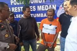 Buron 7 Tahun, Pembunuh Sepupu di Deliserdang Ditangkap saat Bungkus Sabu<