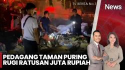 Kabar Terbaru Kebakaran Pasar Taman Puring, Pedagang Rugi Ratusan Juta Rupiah