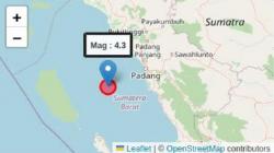 BMKG: Gempa Magnitudo 4,3 Guncang Padang Disebabkan Aktivitas Sesar Mentawai<