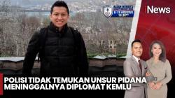 Diplomat Kemlu Arya Daru Meninggal Dunia Tanpa Unsur Pidana