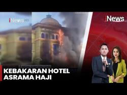 Gedung Asrama Haji Medan Terbakar Hebat, Warga Sekitar Panik