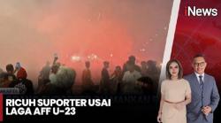 Terungkap! Ini Penyebab Kericuhan Suporter usai Timnas Indonesia U-23 Dikalahkan Vietnam