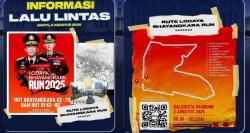 Siap-Siap Macet! Lalin di Bandung Bakal Direkayasa saat Bhayangkara Run dan Laga Persib<