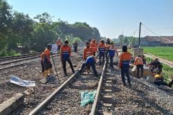 KA Argo Bromo Anggrek Tuntas Dievakuasi, KAI Fokus Perbaikan Jalur di Subang