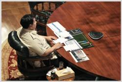 Ratas Akhir Pekan di Hambalang, Prabowo Bahas Karhutla