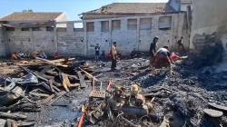 Gudang Mebel di Pasuruan Ludes Terbakar, Kerugian Ratusan Juta Rupiah