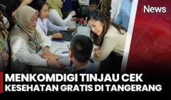 Menkomdigi Tinjau CKG di Sekolah, Ingatkan Pentingnya Masyarakat Ketahui Kondisi Kesehatan