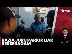 Dishub Jakarta Razia Juru Parkir Liar di Cempaka Putih, Dua Berseragam Diamankan