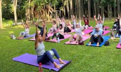 Agustusan di Yogya: Barbie Pilates hingga Es Krim Merah Putih