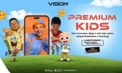 Paket Premium Kids VISION+, Hiburan Edukatif dan Menghibur Hanya Rp30.000/Bulan