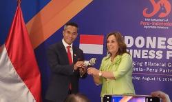Presiden Peru Dina Boluarte Ajak Pengusaha RI Investasi di Sektor Infrastruktur hingga Energi