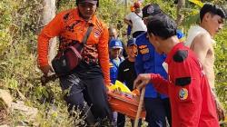 Pelajar Terjatuh di Gunung Cemenung Dievakuasi<