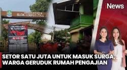 Ratusan Warga Geruduk Pengajian di Bekasi karena Diduga Aliran Sesat<