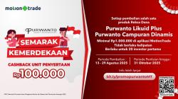 Ikuti Promo Cashback Reksa Dana Rp100.000 Semarak Kemerdekaan dari Purwanto AM di MotionTrade