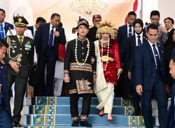 Gibran Ungkap Alasan Pakai Baju Adat Gayo saat Upacara HUT ke-80 RI di Istana