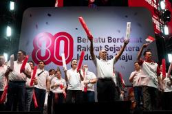 Gelorakan Semangat Nasionalisme, Bank Mandiri Meriahkan Pesta Rakyat HUT ke-80 RI